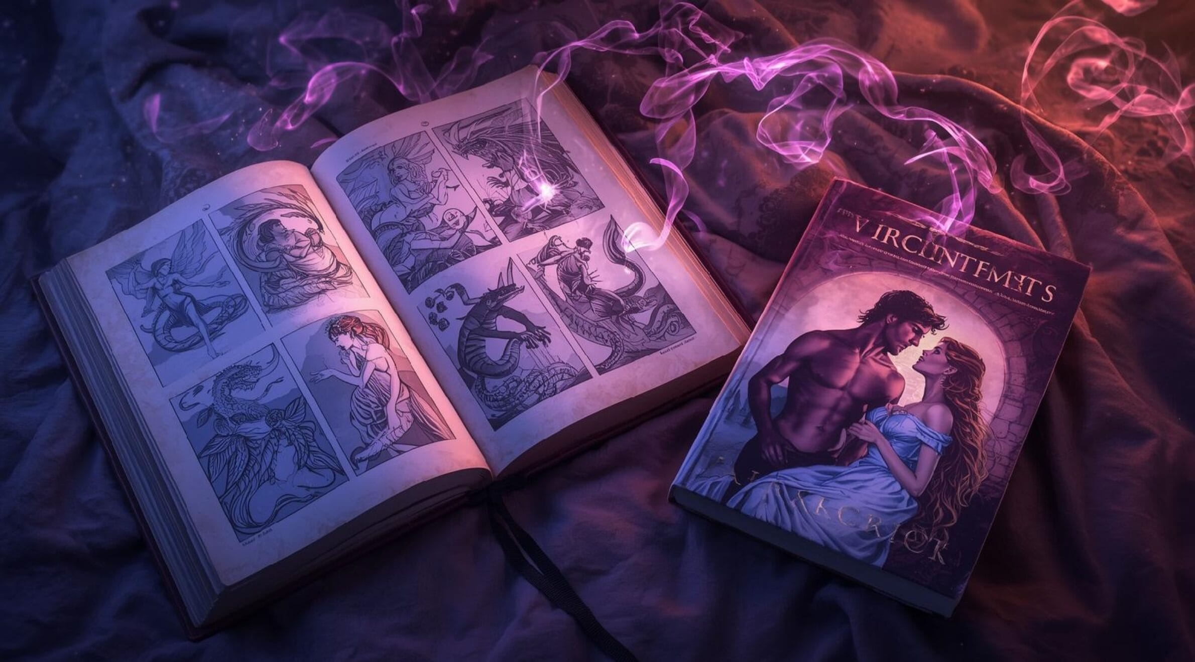 Ancient mythology inspiring modern fantasy romance storytelling