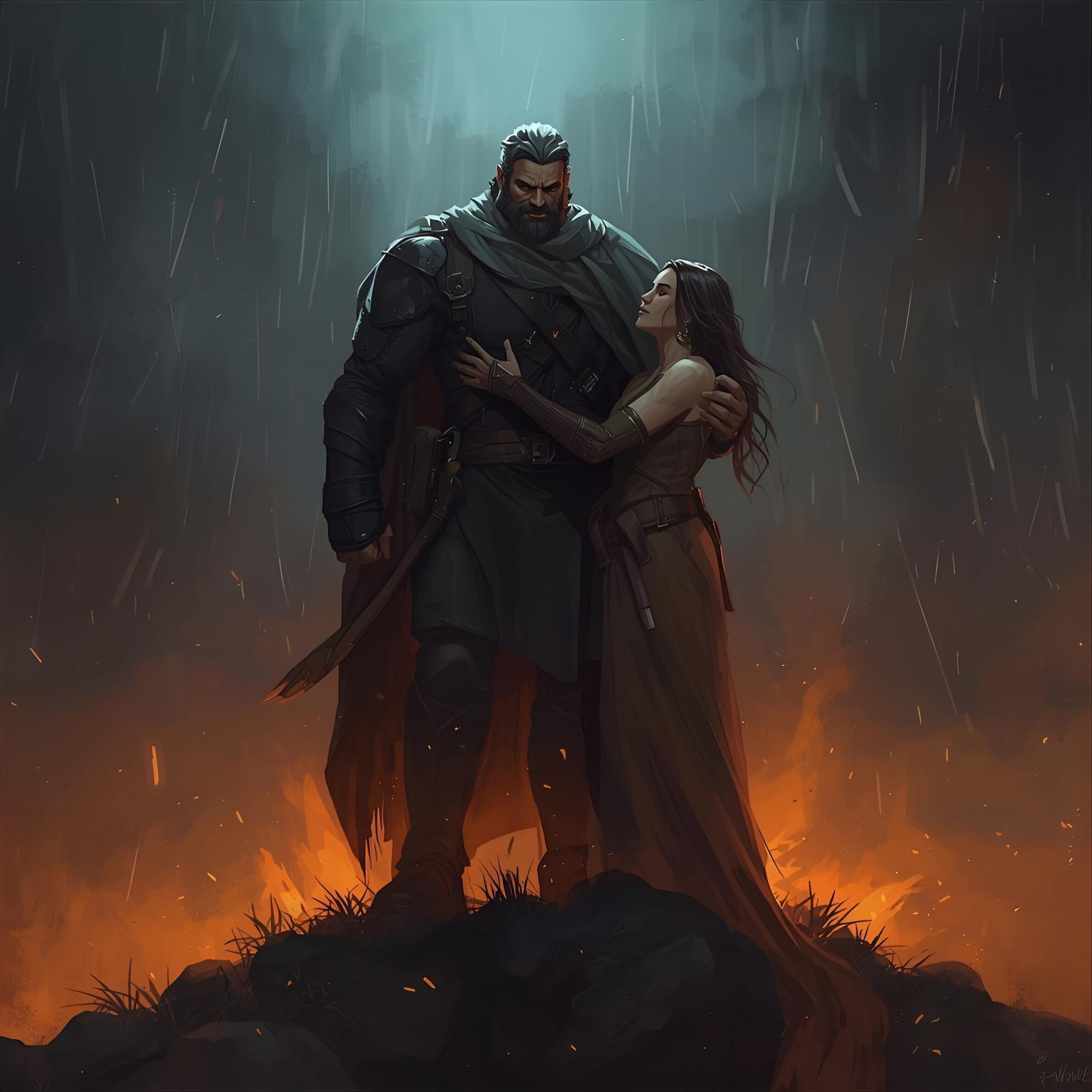 Mystical landscape, glowing forest, or fantasy castle Fantasy world-building for romance novels