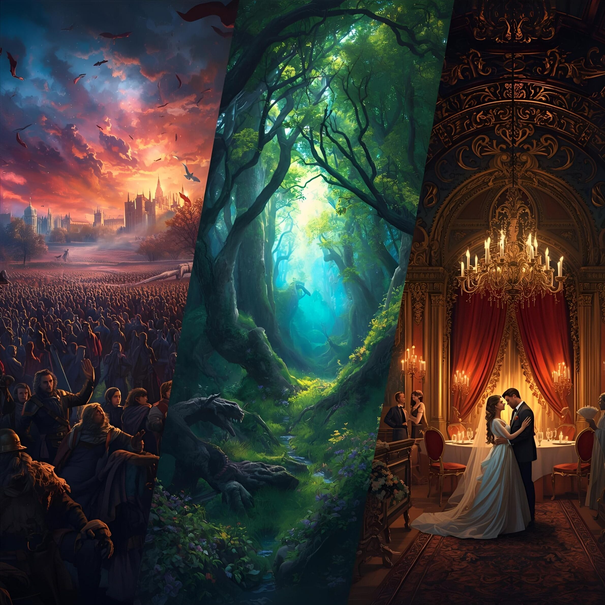 Fantasy world-building for romance novels