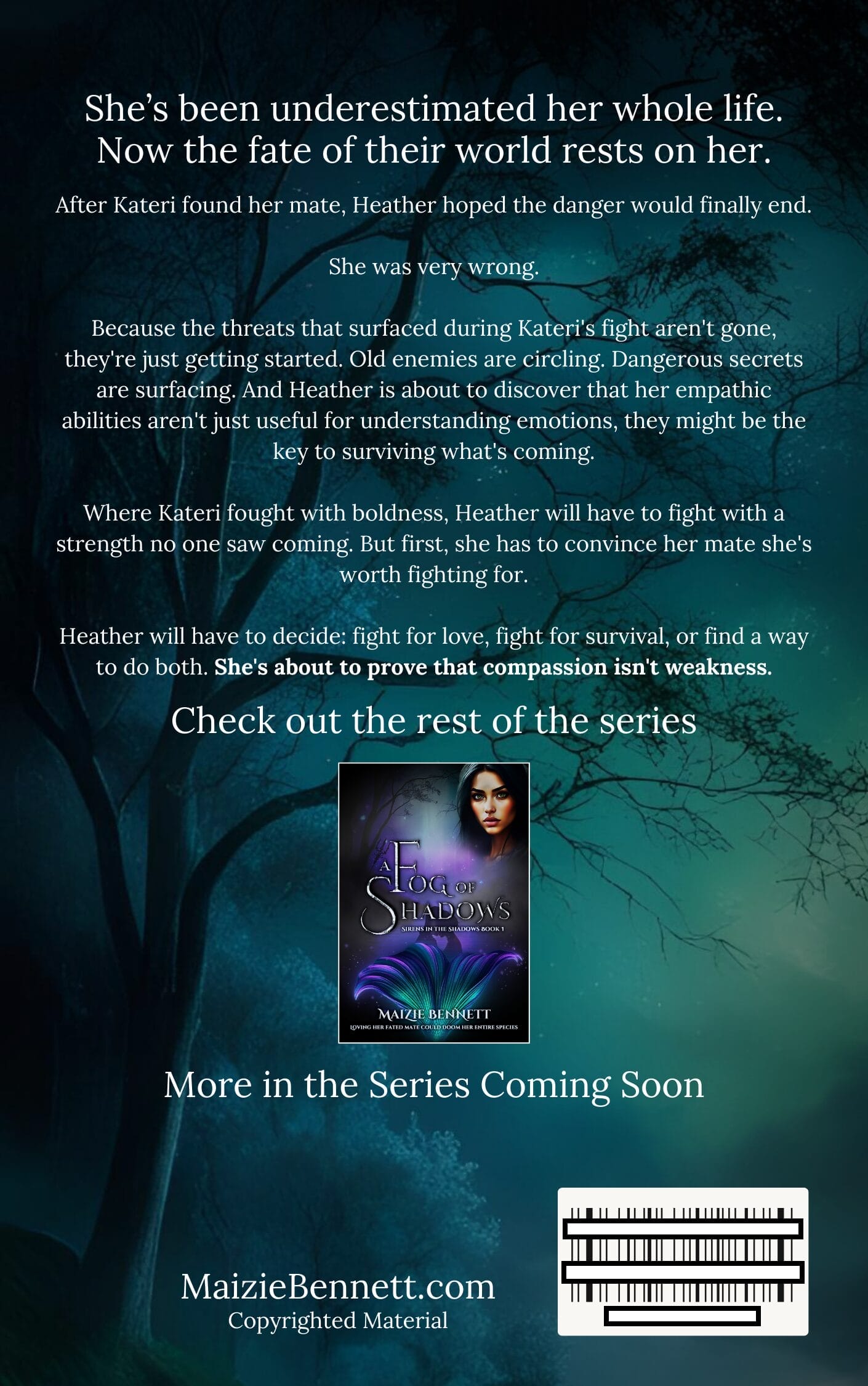 A Line of Shadows Back