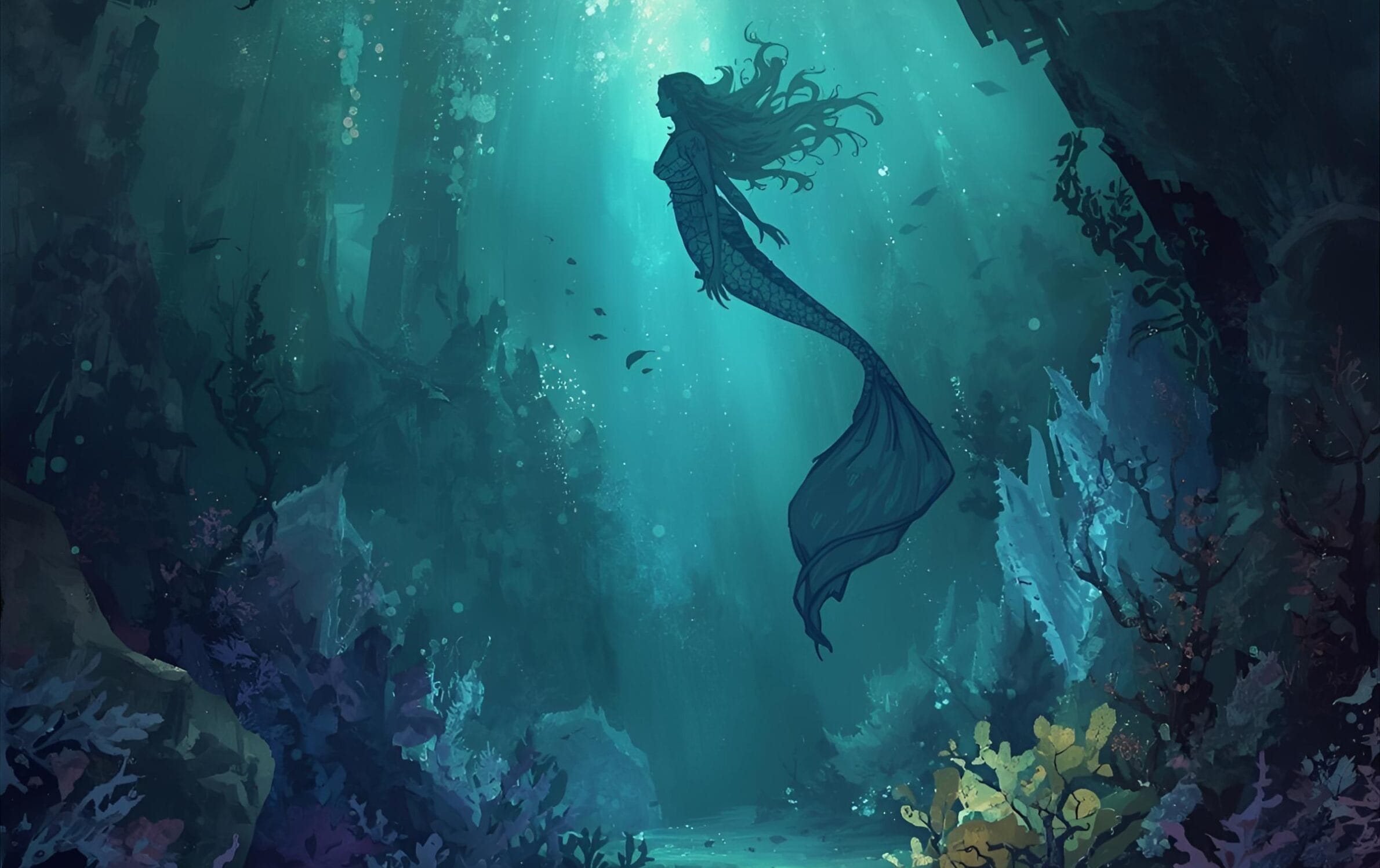 Behind the scenes of creating the Sirens in the Shadows fantasy romance world